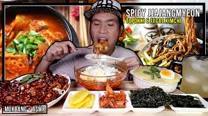 It's super delicious, umami rich and highly addictive! Korean Food Spicy Jjajangmyeon Tteokbokki Cheese Kimchi Jjigae Asmr Mukbang Youtube