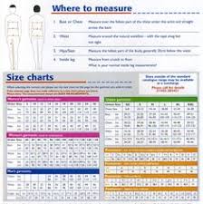13 Best Clothing Size Chart Images In 2019 Clothing Size
