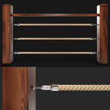 Free for commercial use no attribution required high quality images. Rope Railing 3d Model Turbosquid 1716301