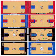 The 76ers are not the first nba team to use the technology produced by the company quince imaging. Wells Fargo Center On Twitter Tbt A Look Back At Bball Court Designs For The Sixers Used From 1978 Today At Both Thespectrum Wellsfargoctr Http T Co Qpabcllf49