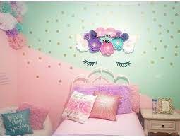The designs boast feminine colors and shimmering gold glitter with lovely unicorn imagery. Girls Unicorn Bedroom Unicorn Theme Little Girls Room Unicorn Room Decor Girls Bedroom Themes Unicorn Bedroom Decor Girls Bedroom Room