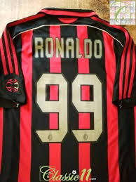 Pin En Classic Ac Milan Football Shirts
