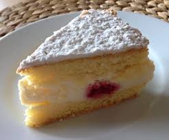 Kasesahne Mit Himbeeren Rezept Dessert Ideen Himbeeren Backen