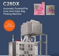 C28dx Pyramids/Flat Herbal Tea Bag Filling Sealing Machine ...