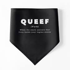 Queef-funny definition verb When the small unicorn that Sticker for Sale  by Zero Nine | Redbubble