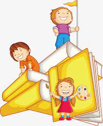 Children Vector Book Material Textbook Book Learning Poster Learn Children Learn Children Poster Childre In 2021 School Door Decorations School Art Projects Happy Kids
