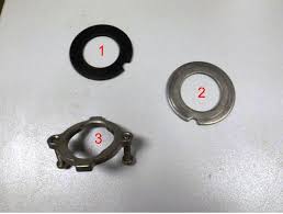 mounting hardware for a kitchen faucet