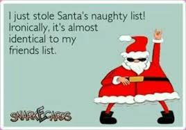 Santa S Naughty List Funny Christmas Wishes Christmas Quotes Funny Funny Christmas Poems
