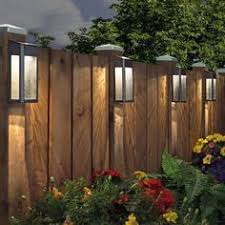 Paradise Solar Led Post Light Set 4 Pack Backyard Lighting Backyard Fences Solar Fence Lights