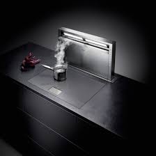 gaggenau induction and downdraft design moderne de salles de bains hotte design hotte retractable