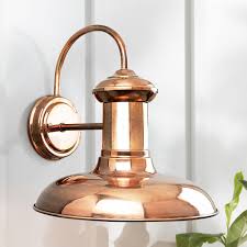 Outdoor barn light that showcase the vibrancy of your choice and reflect your style with glory. Copper Barn Light Outdoor Wall 12 Inch Wide By Progress Lighting P5723 14 Destination Lighting