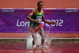 Steeplechasing is primarily conducted in ireland (where it originated), the united kingdom, canada, united states, australia and france.the name is derived from early races in which orientation of the course was by reference to a church steeple, jumping fences and ditches and. Steeplechase Athlete Falls On The Final Hurdle Unable To Finish The Race Bleacher Report Latest News Videos And Highlights