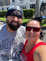 First motorcycle ride with my husband