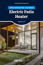 Maybe you would like to learn more about one of these? Tips For Buying An Electric Patio Heater Outdoor Electric Heater Patio Heater Backyard Patio Designs