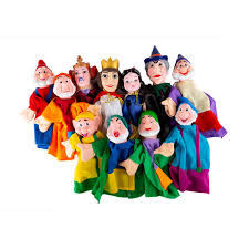 Colección de cuentos infantiles kidskioske, caperucita roja, el gato con botas, cenicienta, blancanieves., el patito feo, la lechera,. Set De 11 Titeres Blanca Nieves Y Los Siete Enanitos Panamericana