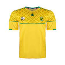 Bafana bafana upon their arrival from tunisia where they beat libya to qualify for afcon 2019 in egypt. South Africa 2020 21 Le Coq Sportif Home Kit 20 21 Kits Football Shirt Blog