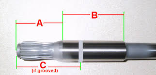 Sea Doo Driveshaft Dimensions Chart