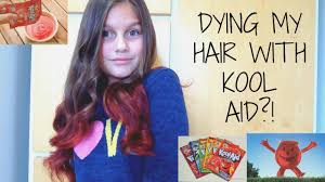 Rinse the hair with water until water runs clear. How To Dye Your Hair With Kool Aid Itscansu Youtube