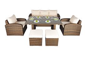 Pre order for october 2021. Nevada Garden Furniture Sofa Dining Set