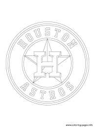 These are like san francisco giants, oakland athletics, cincinnati reds, and many more. Houston Astros Logo Mlb Baseball Sport Coloring Pages Printable