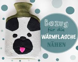 diy nahanleitung fur einen warmflaschenbezug warmflaschenbezug flaschen nahanleitung