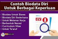 Contoh biodata dalam bentuk narasi. Contoh Biodata Penulis Puisi Pintardesain Com