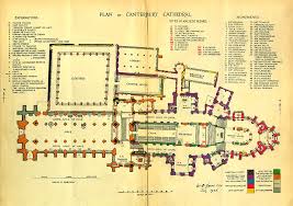 Plan Canterbury Cathedral Begun C 1100 Architecture Cathedral Canterbury Canterbury Cathedral Cathedral Architecture