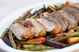 Find more pork recipes and sunday roast recipes at tesco real food. Grilled Pork Tenderloin And Foil Packet Veggies Forks And Folly