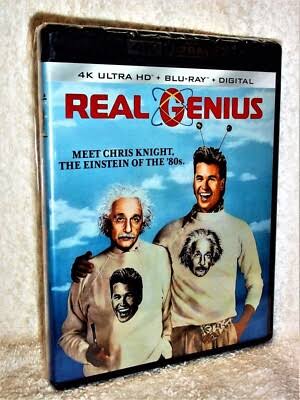 Real Genius (2-Disc) (4K/Blu-ray, 2022) Val Kilmer Gabe Jarrett science  comedy! 43396579859| eBay