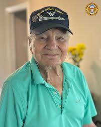 Wishing a happy 101st birthday today to 100th Bomb Group veteran Jim  Rasmussen. Jim served as a navigator in the 349th Bomb Squadron and flew 33  combat missions during 1945. Jim has