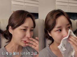 Yoon Jin, second son of sobbing during early morning parenting..I'm so