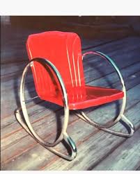 Vintage Metal Chairs On Instagram This Ring O Rock Child S Chair Is Still In The Possession Of The Paul Vintage Metal Chairs Metal Chairs Metal Lawn Chairs