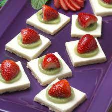 Kiwi Dessert Squares Recipe Dessert Squares Desserts Kiwi Dessert