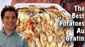 Scalloped potatoes are similar to a potato gratin —they both contain layers of thinly sliced potatoes that are baked in a creamy sauce until golden and bubbly—but there's one difference: How To Make The Best Potatoes Au Gratin Bon Appetit Test 3 Youtube