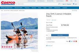 Visit again tomorrow for your chance to enter the giveaway again! Hypoint3 Auf Twitter Zray Drift 2 Person Inflatable Kayak Available Now Online At Costco Canada Https T Co 7y4l2uuem3 Kayak Kayaking Kayaker Zraypaddle Zraysports Zraykayak Inflatablekayak Watersports Costco Costcocanada Https T