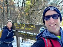 Hiking in the heat with dogs at Iola Ski Hill