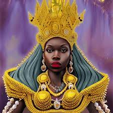 40k Stunningly Gorgeous Oshun Queen · Creative Fabrica