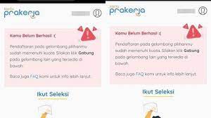 Sudah sejak gelombang 1 daftar namun tak kunjung lolos? Penyebab Peserta Gagal Seleksi Kartu Pra Kerja Gelombang 12 Cek Lagi Nik Dan Persyaratannya Surya