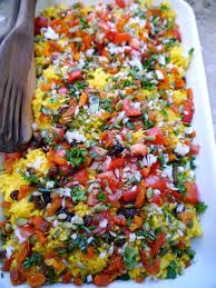 Brilliant Rice Salad The Hungry Australian Australian Food Salad Recipes Aussie Food