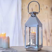 Edelstahl Laterne Mit Gravur Zur Taufe Personalisiert Laterne Mit Gravur Laternen Hochzeit Gravur