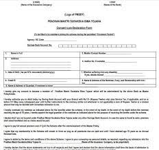 Pmjjby claim form and discharge voucher. Pmsby Application Claim Form Download Pm Suraksha Bima Yojana