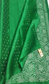 If he looked good with white hair, i guess he'll look even better with blue(aqua green) hair? Aqua Green Kanchipuram Soft Silk Saree Gladys