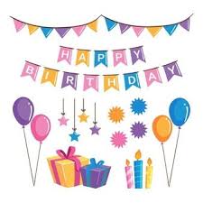 Download Birthday Decoration Pack For Free In 2020 1st Birthday Decorations Happy Birthday Cards Happy Birthday Parties