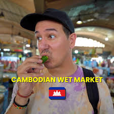 Exploring a Wet Market in Cambodia 🇰🇭