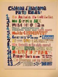 They'd definitely appreciate a house plant. New Shared House Rules House Party Rules Party Rules Party Funny