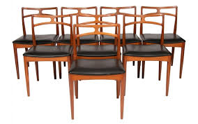 Set Of 8 Danish Midcentury Teak Dining Chairs By Johannes Andersen C 1961 2400 Teak Dining Chairs Dining Chairs Dining Chair Design
