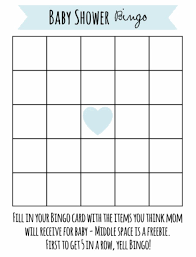 Before the shower, create bingo cards by drawing grids on a piece of paper, then make enough copies for all the guests. 22 Fun Free Baby Shower Games To Play Tip Junkie