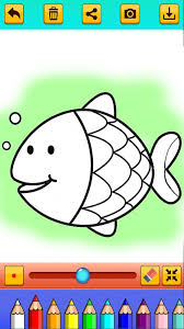 Free educative fish coloring pages. Cute Fish Coloring Pages For Android Apk Download