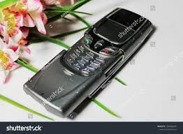 Nokia 8850 On White Background One ...