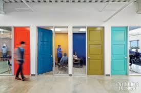Colorful Office Doors Colorful Office Design Office Interior Design City Office